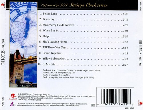 The 101 Strings Orchestra - The Beatles: Volume Two (2009)