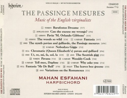 Mahan Esfahani - The Passinge mesures (2018) CD-Rip