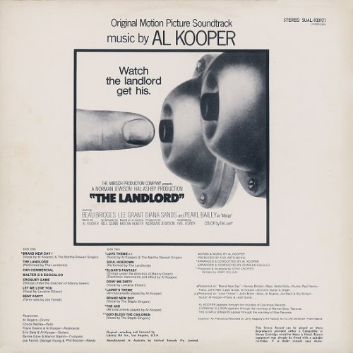 Al Kooper - The Landlord - Original Movie Picture Soundtrack (1971)