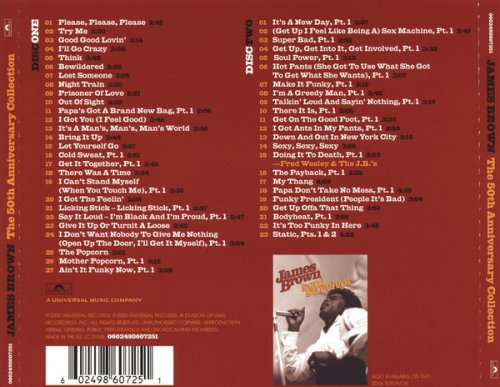 James Brown - The 50th Anniversary Collection (Remastered) (2003)