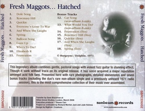 Fresh Maggots - Fresh Maggots... Hatched (Reissue, Remastered) (1971/2006)