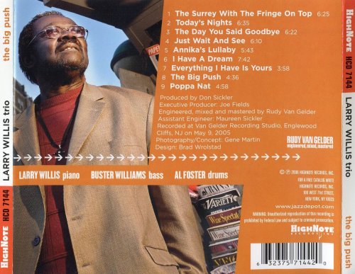 Larry Willis Trio - The Big Push (2006) CD Rip