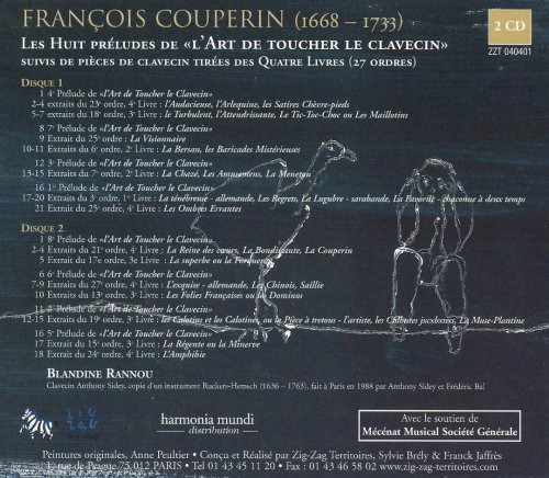 Blandine Rannou - Couperin: Pièces pour Clavecin (2004)
