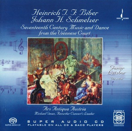 Gunar Letzbor, Ars Antiqua Austria - Seventeenth Century Music and Dance from the Viennese Court (1998) [2003 SACD]