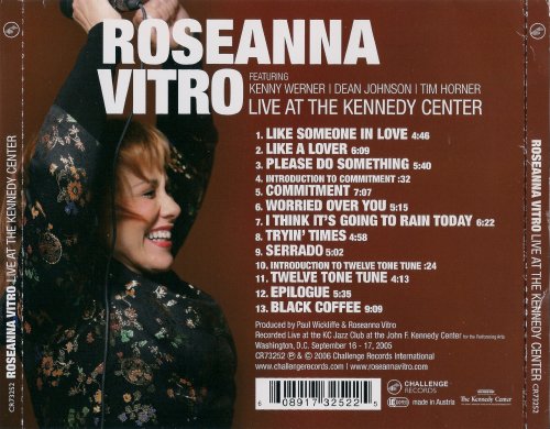 Roseanna Vitro - Live at The Kennedy Center (2006) FLAC