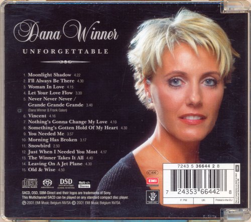 Dana Winner - Unforgettable (2001) [SACD]