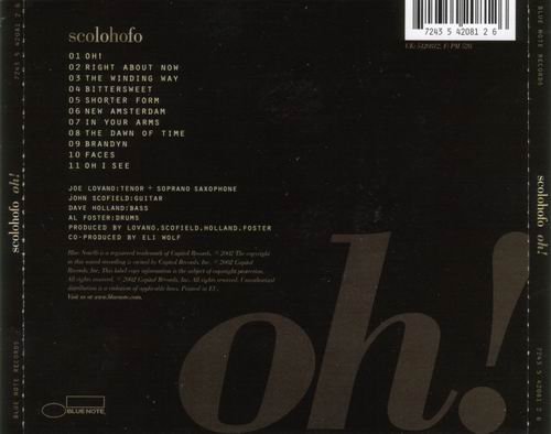ScoLoHoFo(Scofield, Lovano, Holland, Foster) - Oh! (2003)