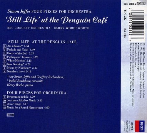 Simon Jeffes Ex Penguin Cafe Orchestra Still Life At The Penguin Cafe 1990