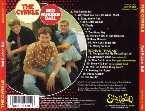 The Cyrkle - Red Rubber Ball (Reissue) (1966/2001)