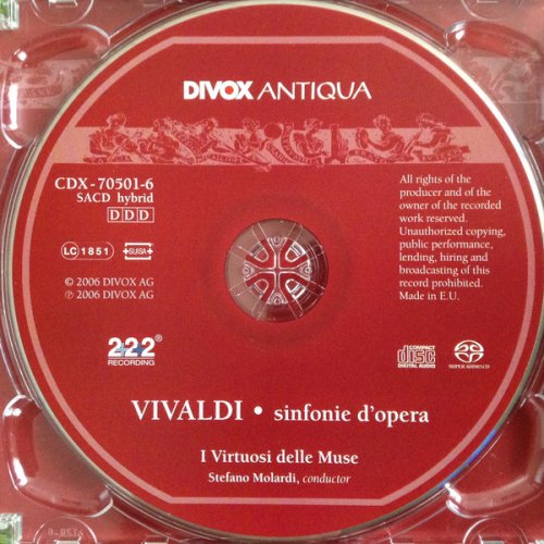 Stefano Molardi - Vivaldi: Sinfonie d'opera - I virtuosi delle Muse (2006) [SACD]