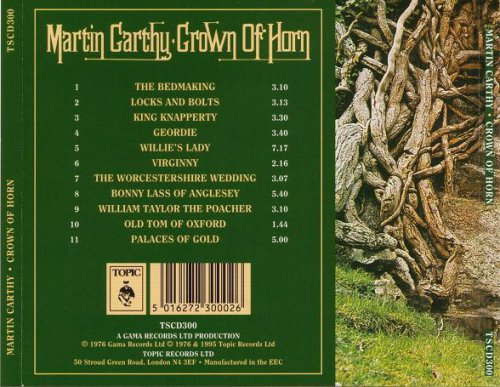 Martin Carthy - Crown Of Horn (Reissue) (1976/1995)