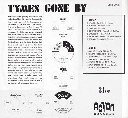 VA - Tymes Gone By (1998) LP