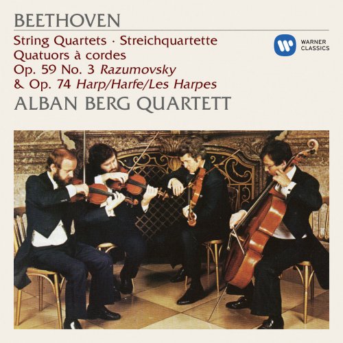 Alban Berg Quartett - Beethoven: String Quartets, Op. 59 No. 3 "Razumovsky" & 74 "Harp" (1979/2020)