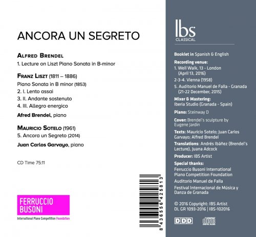 Alfred Brendel - Ancora un segreto (2017) [Hi-Res]