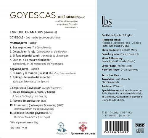 José Menor - Granados: Goyescas (2017)