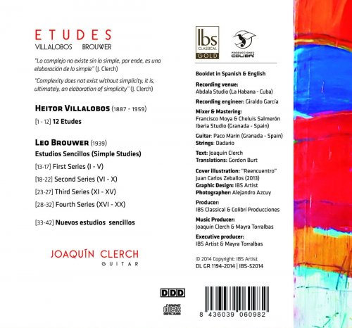 Joaquin Clerch - Villa-Lobos & Brouwer: Etudes (2014)