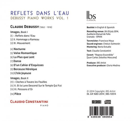 Claudio Constantini - Debussy: Piano Works, Vol. 1 (2015)