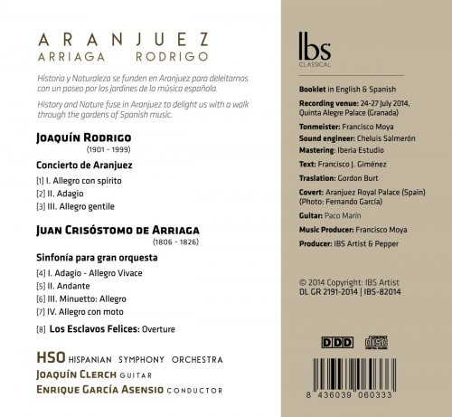 Hispanian Symphony Orchestra, Joaquin Clerch - Aranjuez (2015)