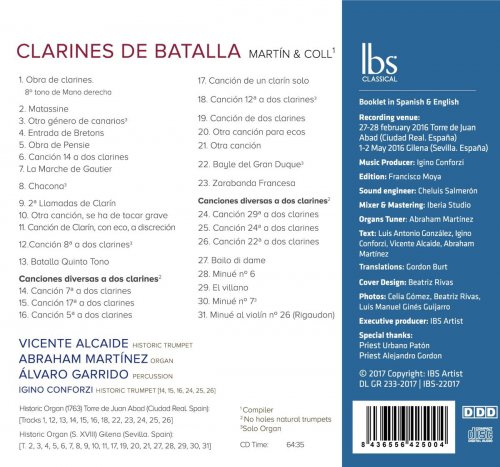 Vicente Alcaide - Clarines de Batalla (2017) [Hi-Res]