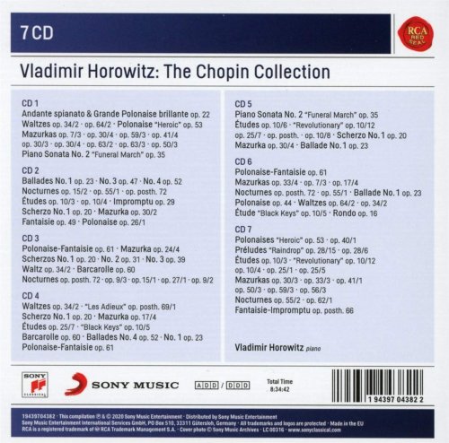 Vladimir Horowitz - Vladimir Horowitz: The Chopin Collection (2020)