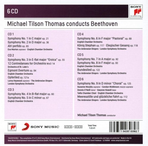 Michael Tilson Thomas - Michael Tilson Thomas Conducts Beethoven (2020)