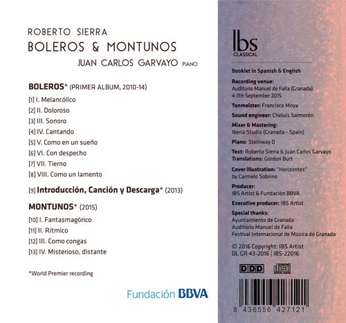 Juan Carlos Garvayo - Roberto Sierra: Boleros & Montunos (2016) [Hi-Res]