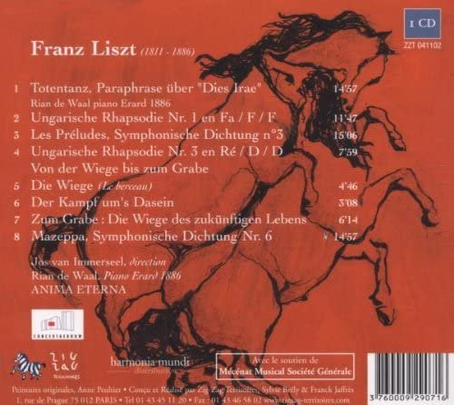 Jos van Immerseel, Anima Eterna - Liszt: Symphonische Dichtung, Ungarische Rhapsodie (2005)
