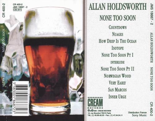 Allan Holdsworth - None Too Soon (1996)