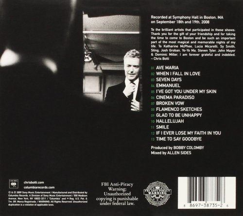 Chris Botti - Chris Botti In Boston (2009)