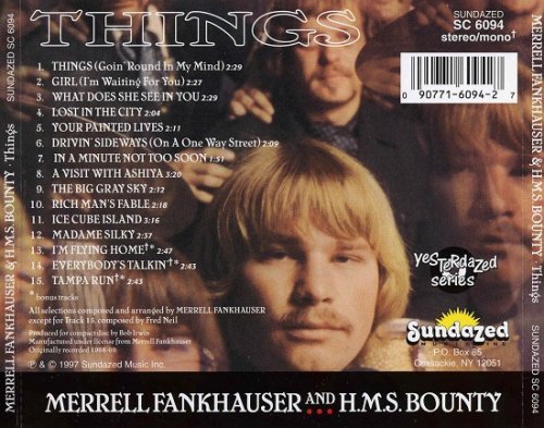 Merrell Fankhauser & H.M.S. Bounty - Things (Reissue) (1968/1997)