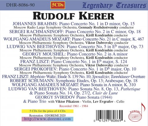 Rudolf Kerer - Rudolf Kerer, Vol. 1: Piano Concertos & Sonatas (2020)