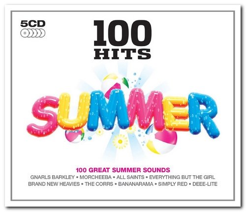 VA - 100 Hits Summer [5CD Box Set] (2015)