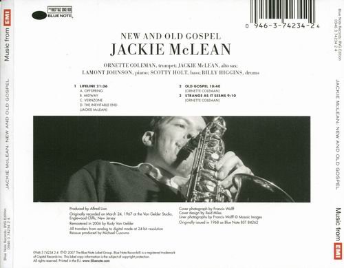Jackie McLean - New and Old Gospel (1967)