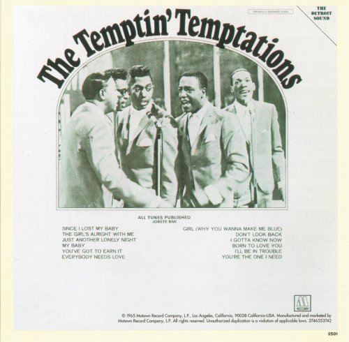 The Temptations - The Temptin' Temptations (1965/1998)