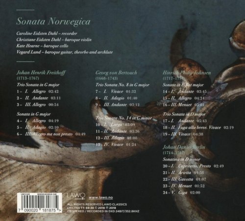 Ensemble Freithoff, Caroline Eidsten Dahl - Sonata Norwegica (2018) [Hi-Res]