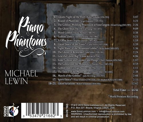 Michael Lewin - Piano Phantoms: Michael Lewin (2013) [Hi-Res]