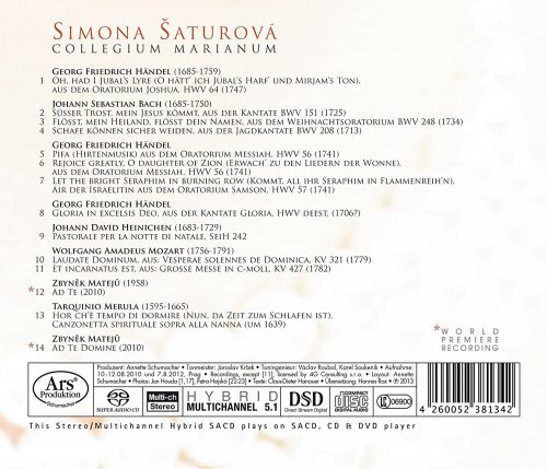 Simona Šaturová - Gloria (2013) [Hi-Res]