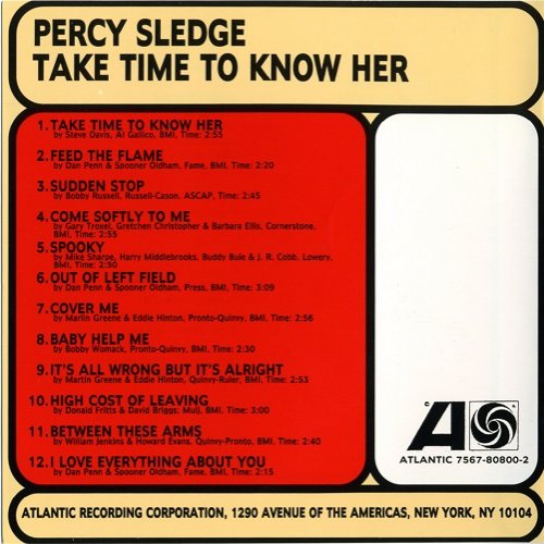 Percy Sledge - Take Time To Know Her (1968/1998) CD-Rip