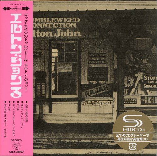 Elton John - Tumbleweed Connection (1970) {2019, Japanese SHM-CD, Remastered}