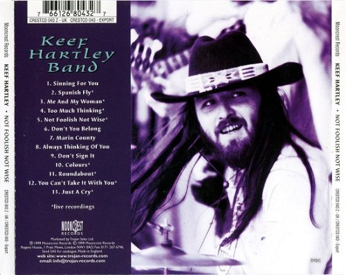 Keef Hartley Band - Not Foolish Not Wise (Remastered) (1968-72/1999)