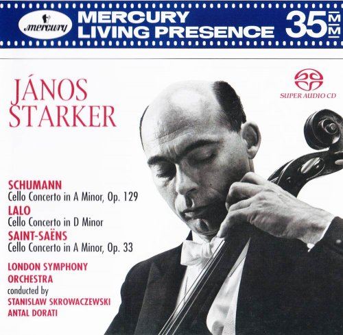 Janos Starker, Antal Dorati - Schumann, Lalo, Saint-Saens: Cello Concertos (1962/1964) [2005 SACD]