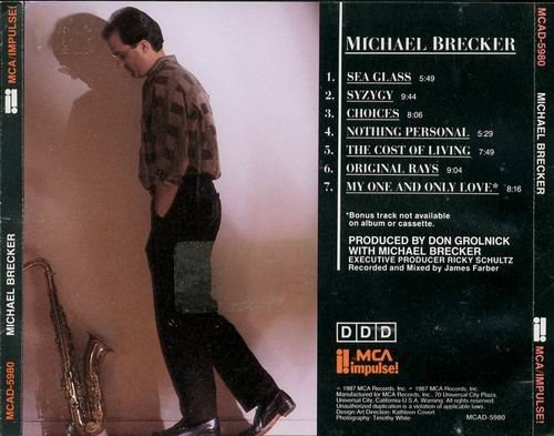 Michael Brecker - Michael Brecker (1987) CD Rip