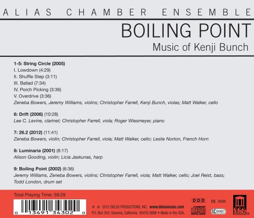 Alias Chamber Ensemble - Boiling Point: Music of Kenji Bunch (2012) [Hi-Res]