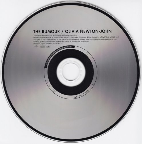 Olivia Newton-John - The Rumour (2010 Japan  SHM-CD)