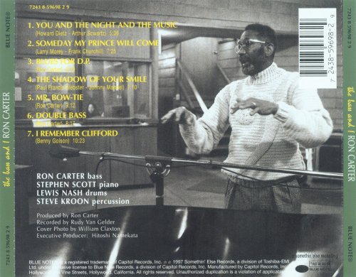 Ron Carter - The Bass and I (1997) FLAC