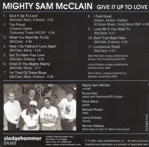 Mighty Sam McClain - Give It Up to Love (1993) [2012 SACD]