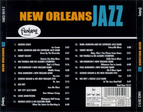 VA - Fantasy Presents - New Orleans Jazz (2000)