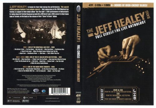 The Jeff Healey Band - Full Circle: The Live Anthology (3CD) (2011)