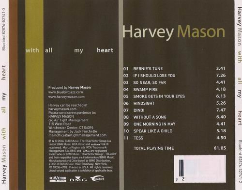 Harvey Mason - With All My Heart (2004)