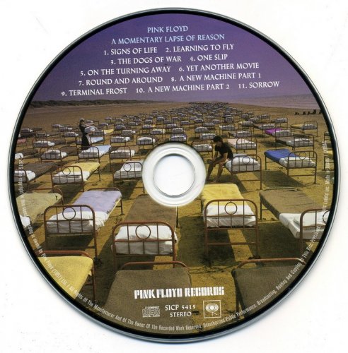 Pink Floyd - A Momentary Lapse Of Reason (1987) {2017, Japanese Reissue, Remastered}